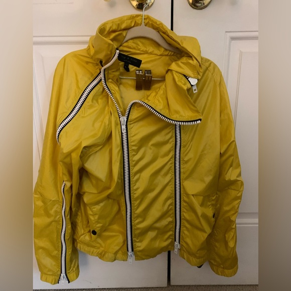 Rag & bone yellow rain jacket - Picture 2 of 5